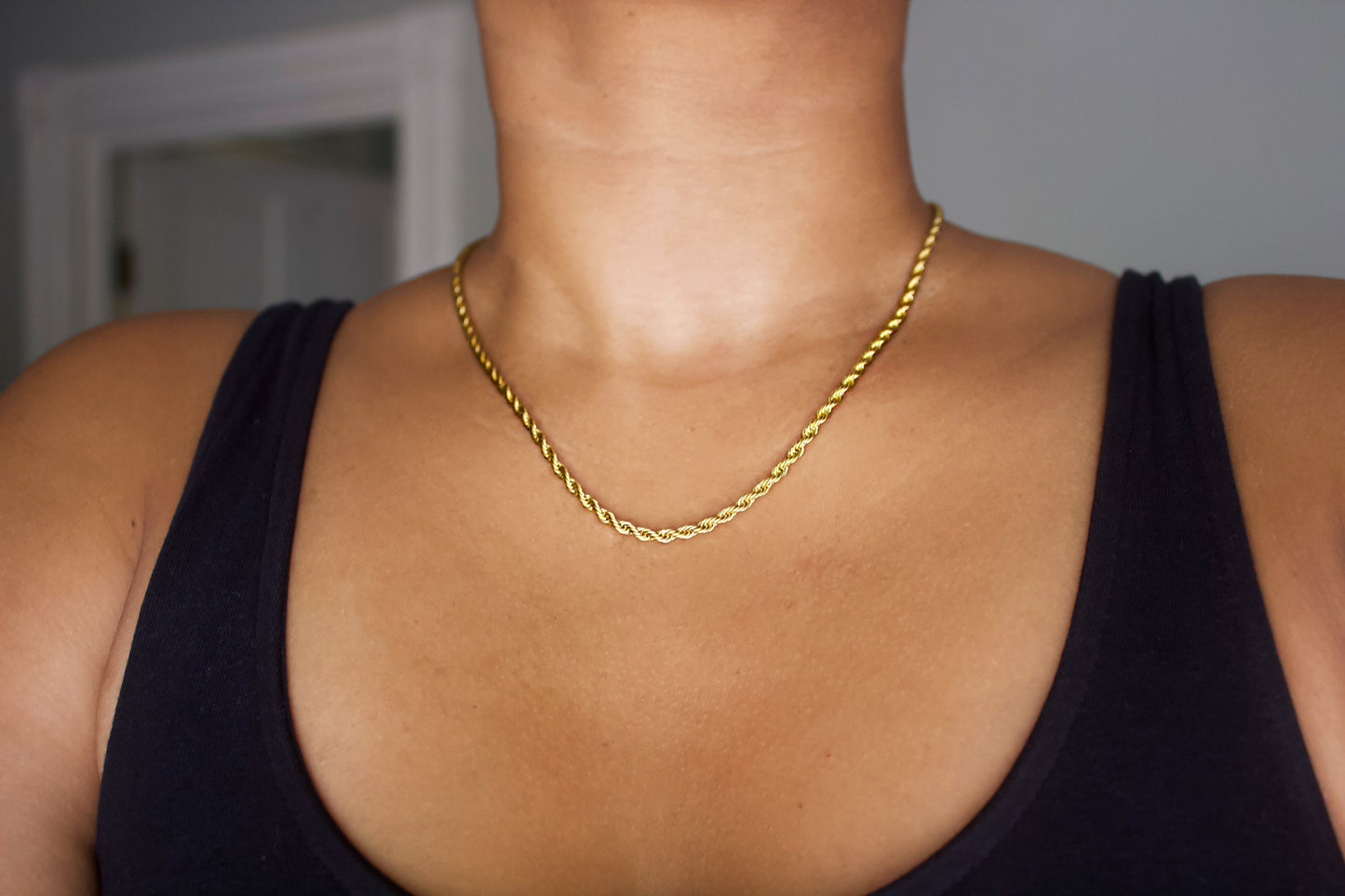 Dainty Nassau Rope Chain