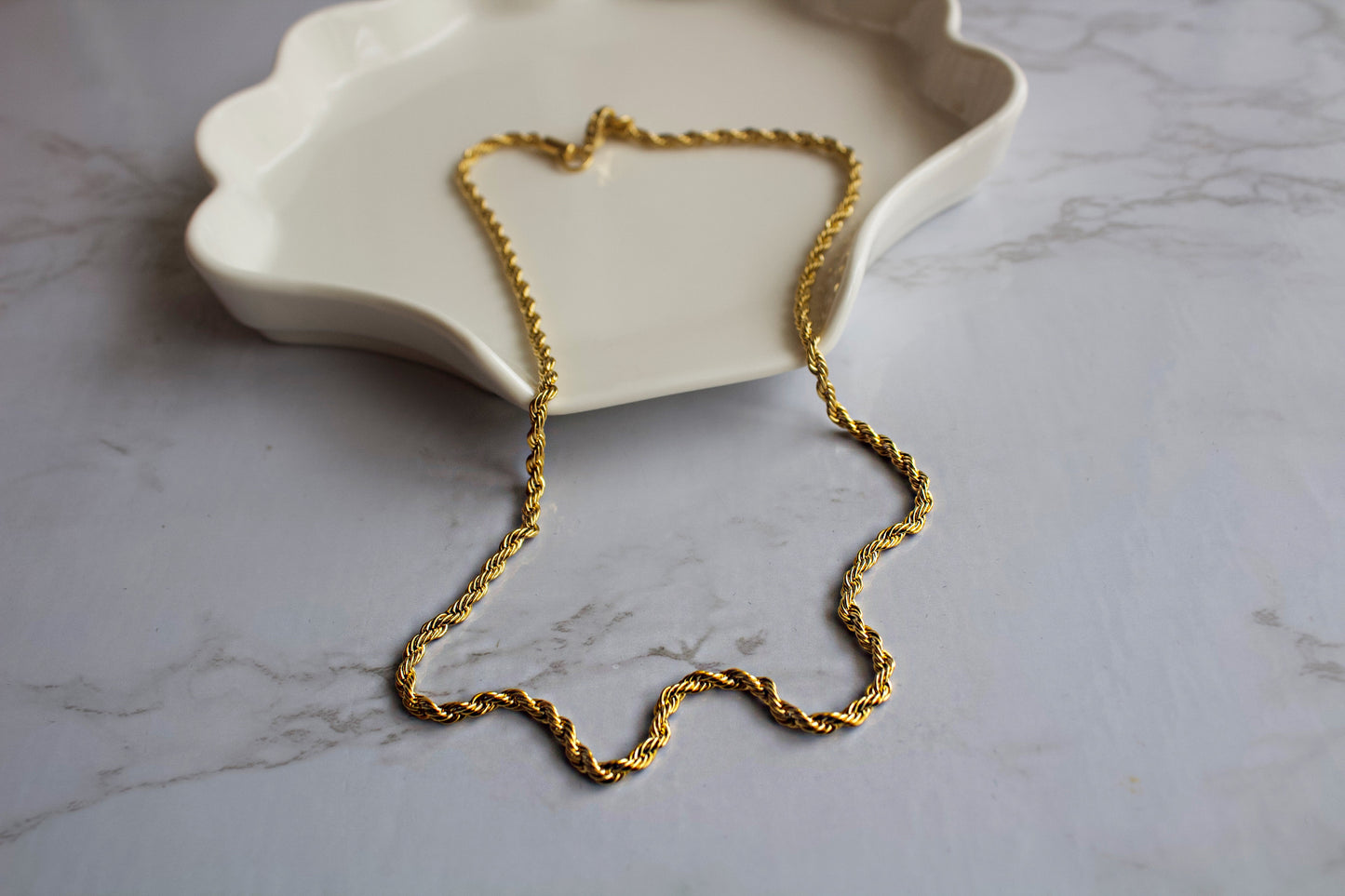 Dainty Nassau Rope Chain